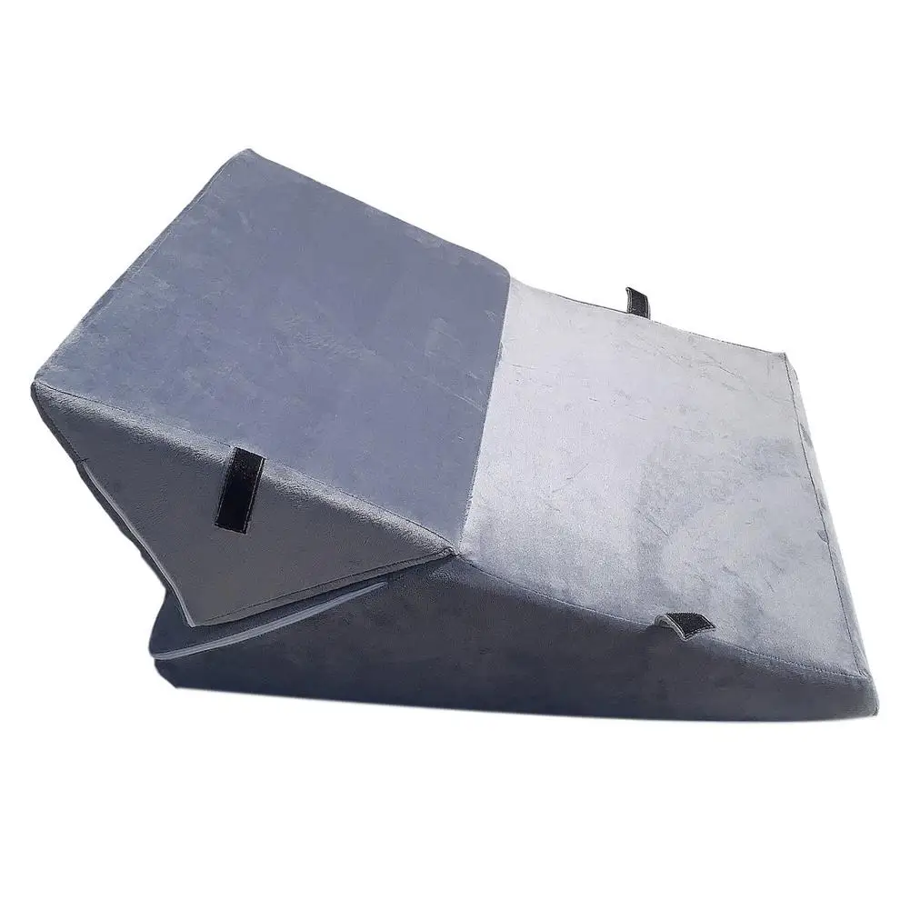 Cuscino a cuneo in Memory Foam cuscino inclinato per dormire regolabile adatto per la lettura del sonno cuscino inclinato per la vita postoperatorio