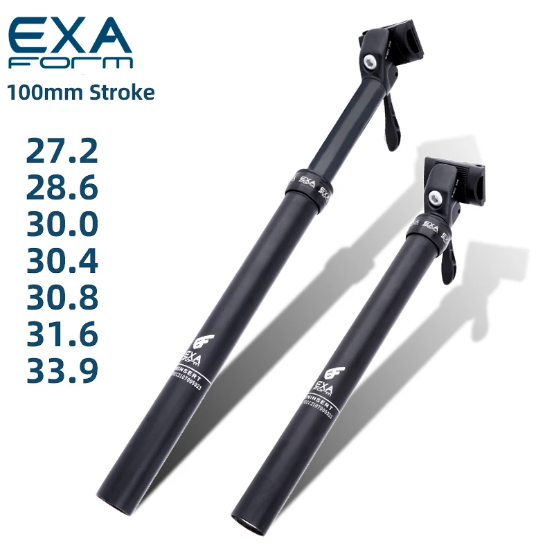 KS EXA SPEED UP Telescopic Seatpost Mtb Dropper Seatpost Bicycle Suspension Retractable Canoe 27.2 28.6 31.6 Mountain Bike Tube