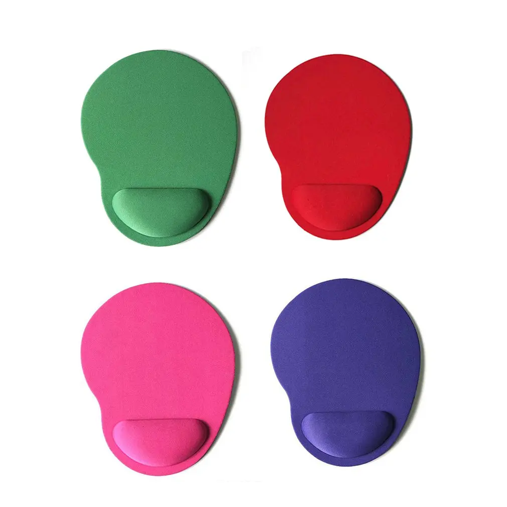 Alfombrilla de ratón de Color sólido EVA, para videojuegos, cómoda, con soporte para la muñeca, para PC y portátil