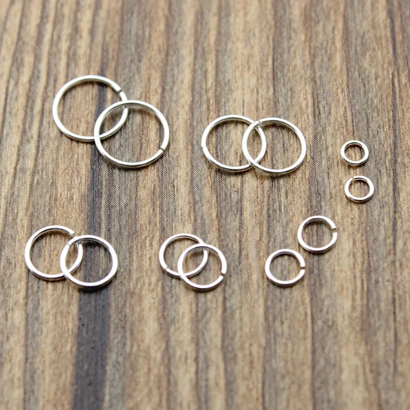 Anneaux de saut en argent Sterling 925, accessoires pour la fabrication de bijoux