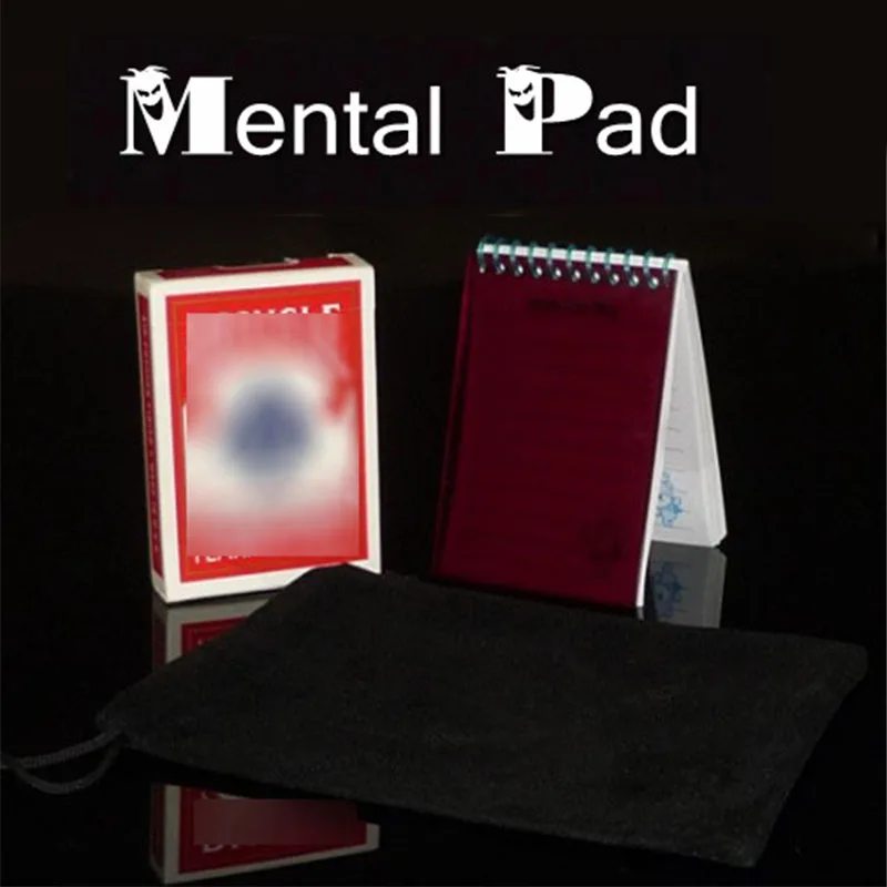 Mental Pad Magic Tricks Magician Read Mind Magia Close Up Illusions Gimmick Props Mentalism Find Chosen Card trucos de magia