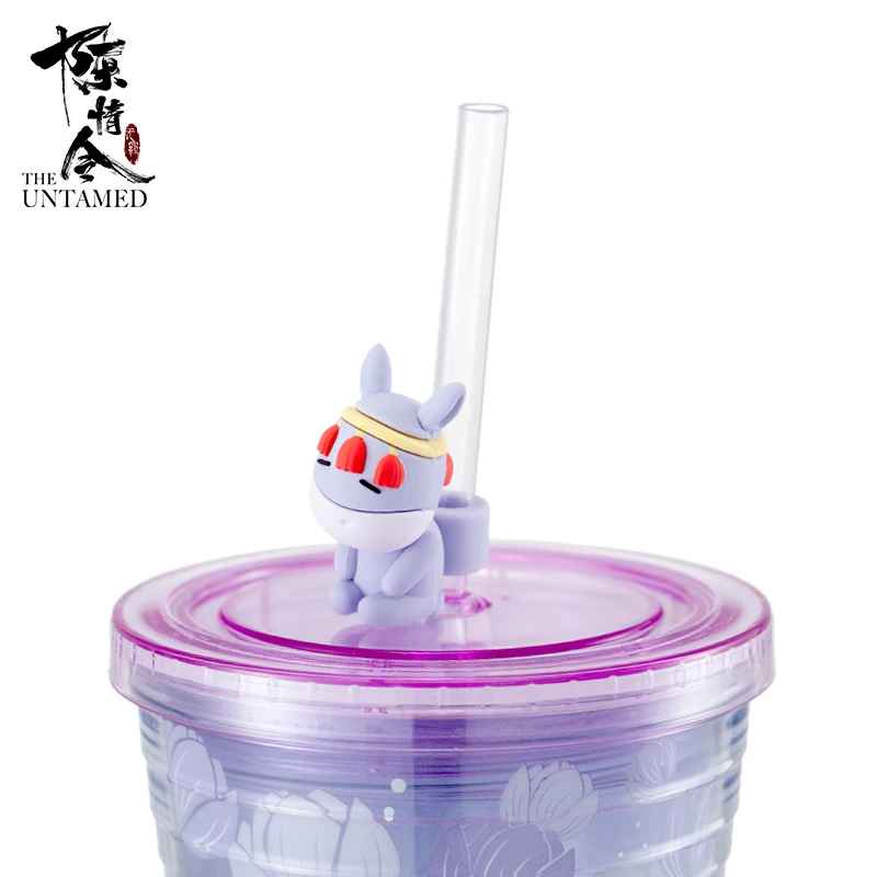 Anime Grandmaster of Demonic Cultivation Lan Wangji Rabbit Drink Cups Water Bottles Drinking Cup Cartoon Student Cup Gifts