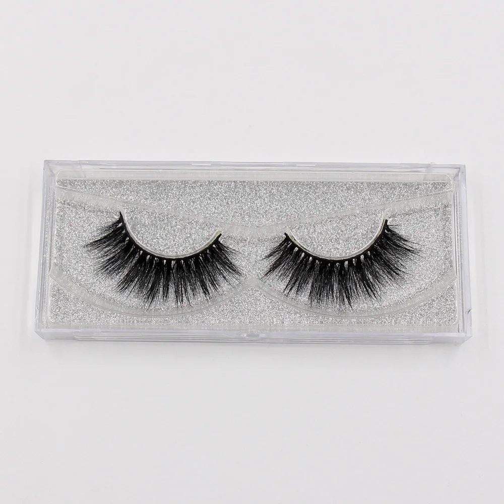 Wholesale 50 Pairs/Lot Eyelashes 3D Mink Lashes Fluffy Fake Eyelashes Natural Long Eye Lashes Cruelty Free False Eyelashes