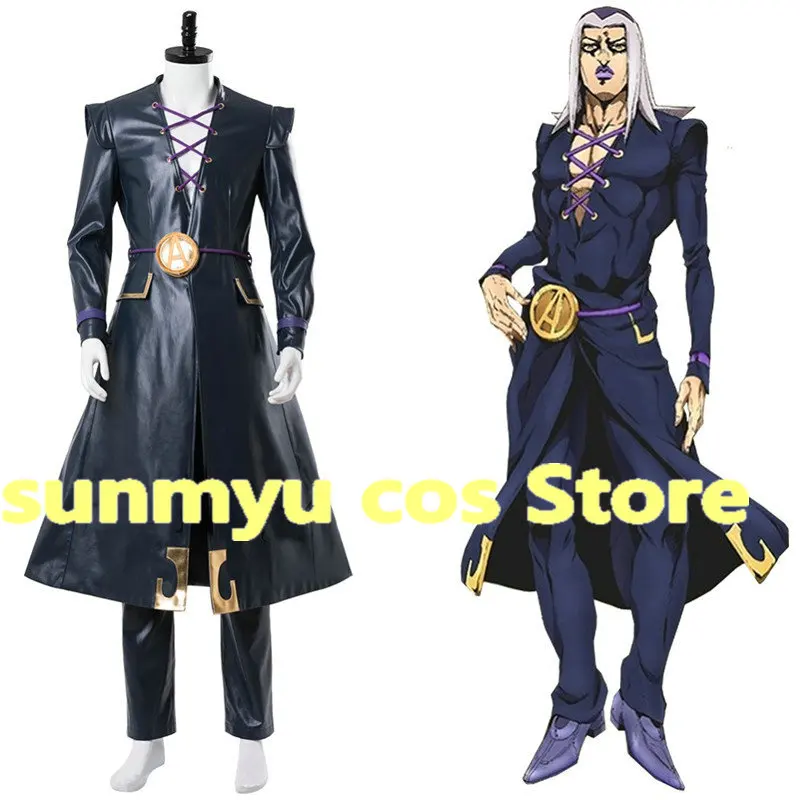 Leone Abbacchio Cosplay Costume Jojo Bizarre Adventure  Golden Wind Cosplay Custom Size Halloween