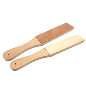Dual -Side -Lederklingen -Rasierer Spitzerholzpolierküche Schärfe Schere Schärfe Werkzeug 8 Hauptverkäufe Strop Leder - №8