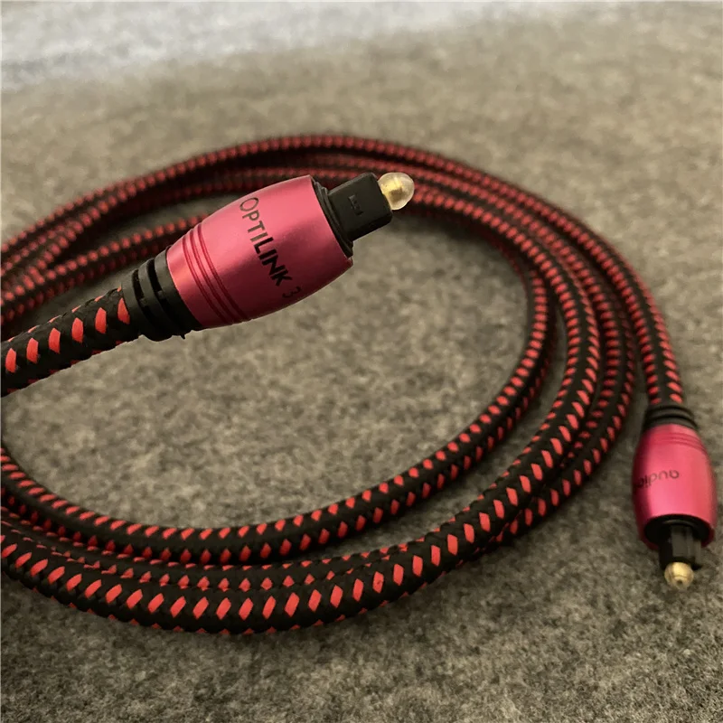 Hi-end Optilink-3 Toslink światłowodowy kabel Audio 1.5m 2m