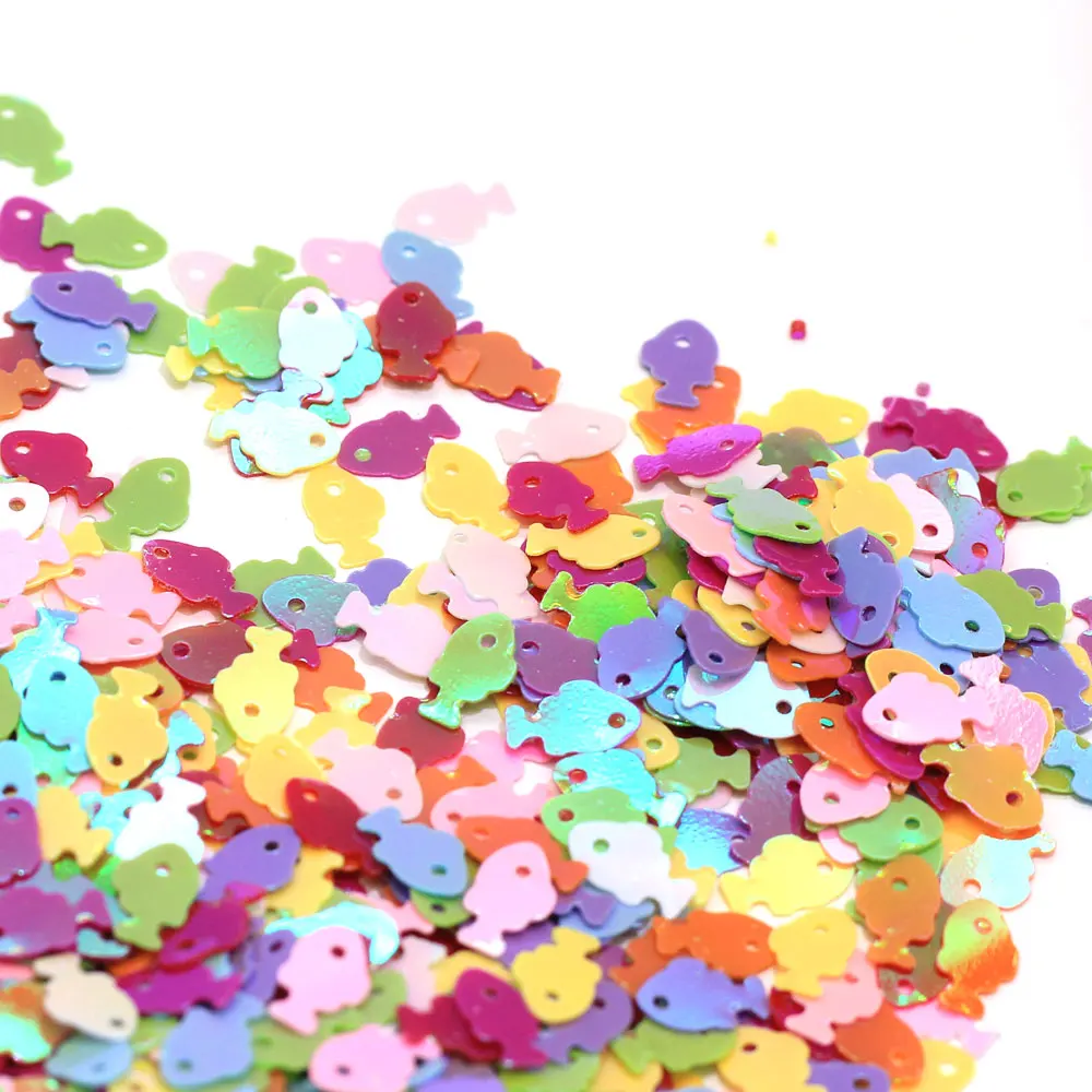 Colorful Fish Sequins DIY   Material Sequin Paillettes Fittings For Diy Craft Costume Jewelry