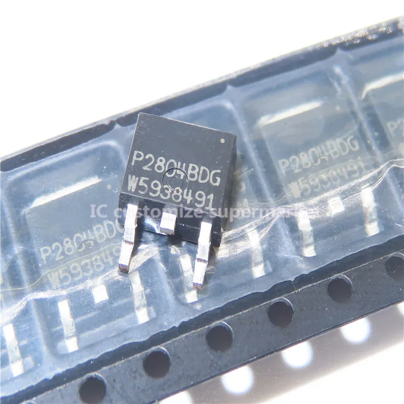 10ชิ้น/ล็อตNWE P2804BDG TO-252 40V 25A SMDทรานซิสเตอร์