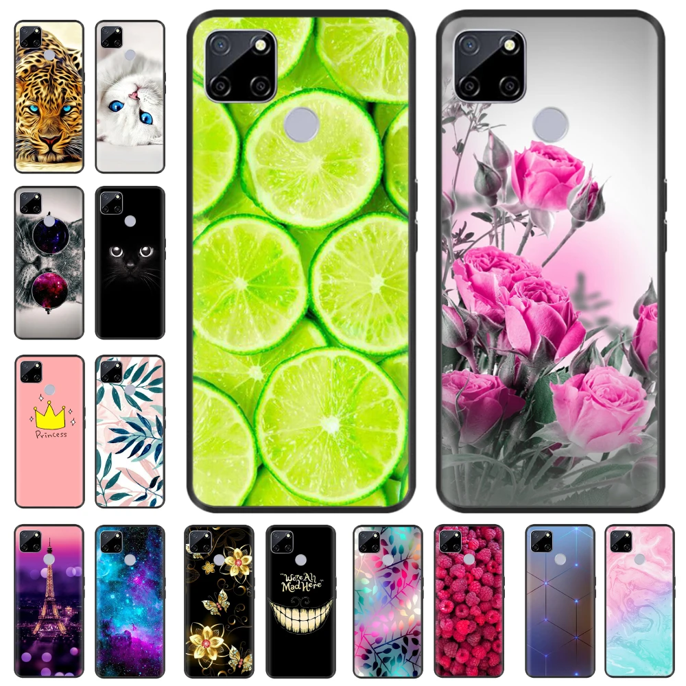 For Realme C25s 2021 Case Shockproof Silicone Cover for OPPO Realme C25s C25 s C21Y C25Y Case Bumper Coque C25 C 25 s Fundas