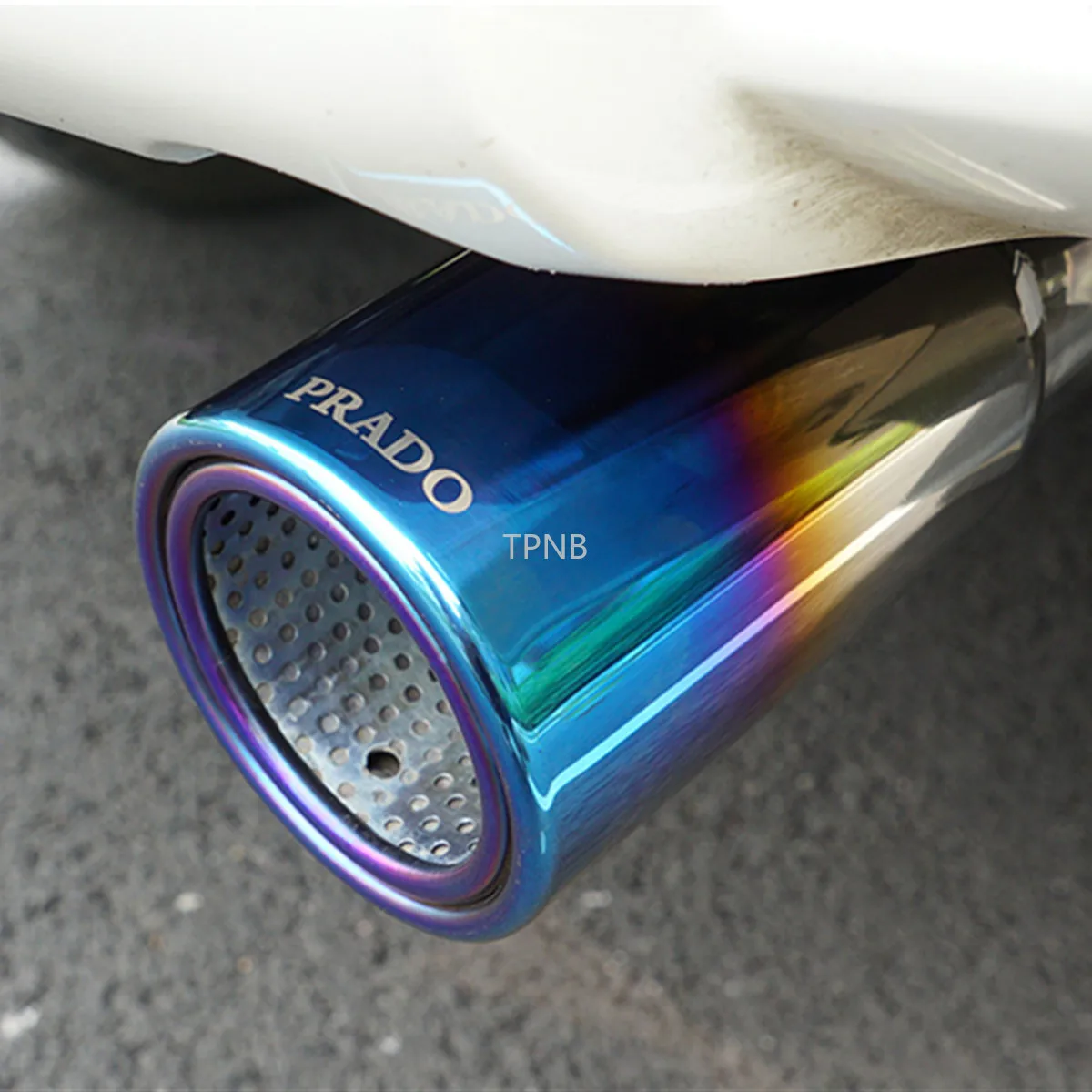 For Toyota Prado 120/150 2003 2004 2005 2006-2009-2018 2019 2020 High Quality Car Stainless Steel Tail Exhaust Pipe Cover Trim