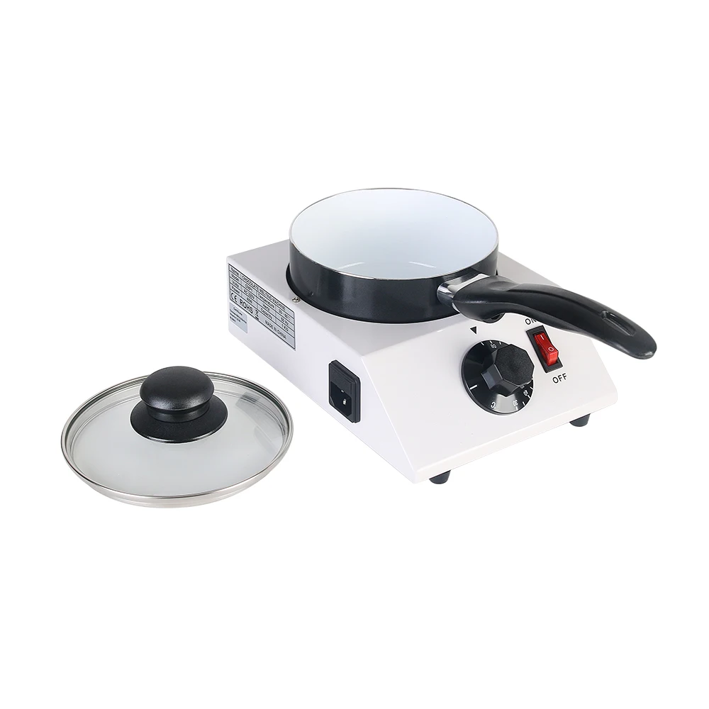 ITOP 40W Mini Electric Chocolate Cheese Melting Machine Ceramic Non-Stick Pot Tempering Cylinder Melter Pan (1 Melting Pot)