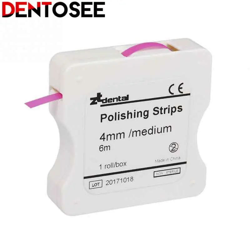 

1 Roll Dental Polishing Strip Abrasive Tool Interdental sandpaper Oral Care 4mm Tooth care