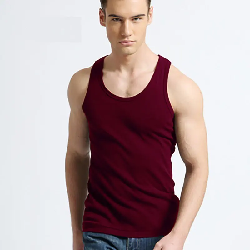 TFETTER Men\'s Underwear Cotton Tank Top Men High Quality Bodybuilding Singlet Sleeveless Slim Fit Vest Men Tank Tops