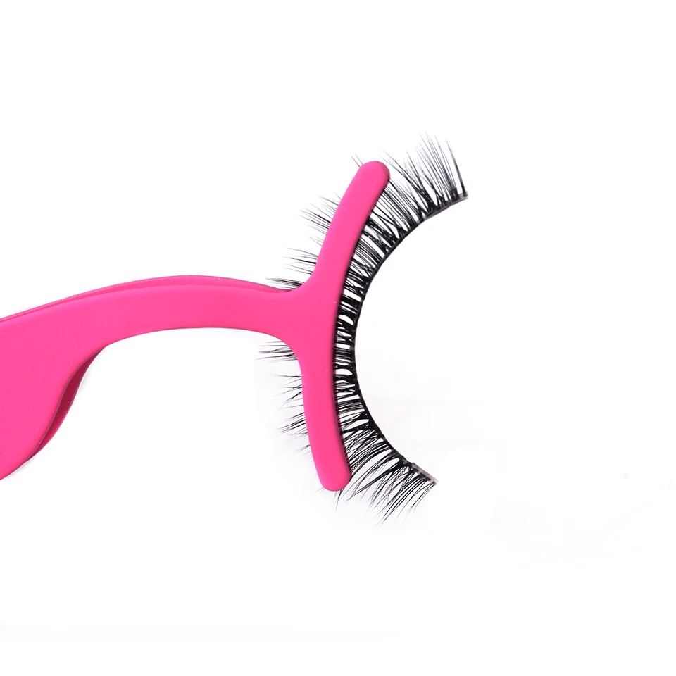 Thinkshow カラフルなステンレス鋼つけまつげピンセットまつげカーラーニッパー補助クリップクランプまつげメイクツール