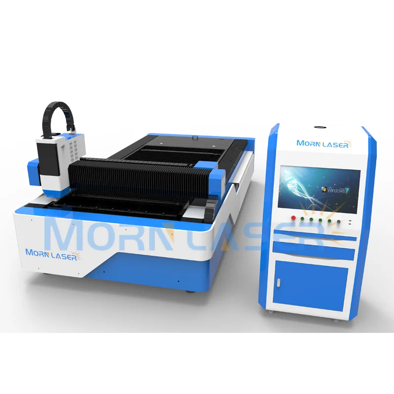 1000 W raycus fiber laser cutting machine for square and rectangular pipe with CNC metal processing