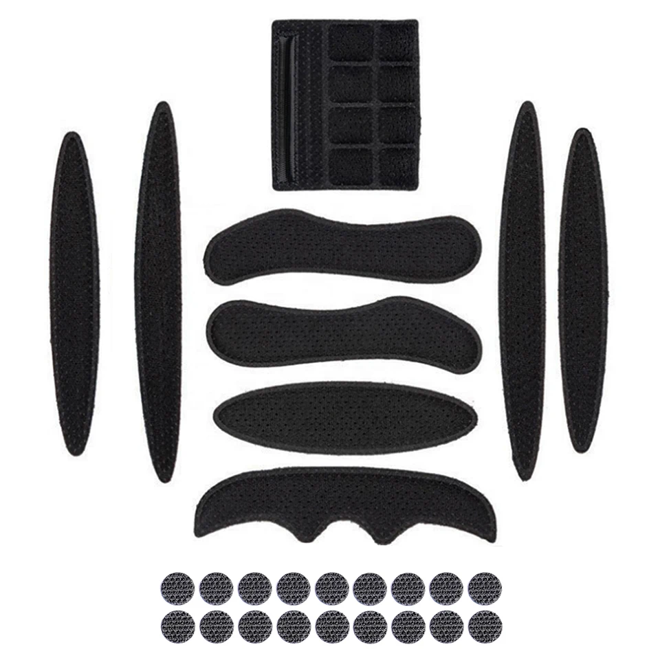 LOCLE Comfortable Cycling Bicycle Helmet Lining Cycling Helmet Pads Soft Sealed Sponge Bicycle Helmet of Inner Pad