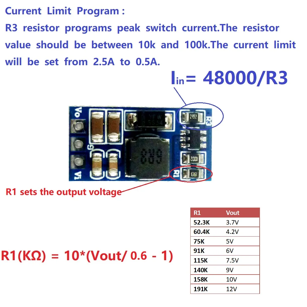 7W mini 2.6-6V to 5V 6V 9V 12V DC DC Boost Step-up Converter Board for Arduiuo kit Breadboard Stm32 Lcd LED Sensor RS485