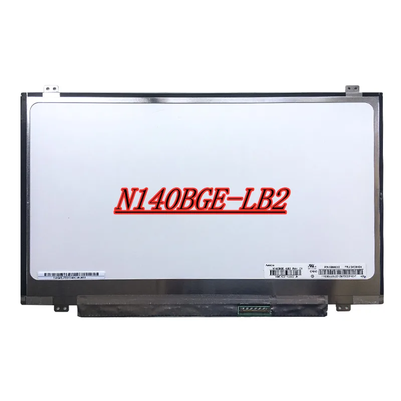 

14.0 slim 40pin laptop screen N140BGE-LB2 LP140WH2 TLS1 B140XTN03.6 N140B6-L06 HB140WX1-300 B140XW03 V.0 1366*768