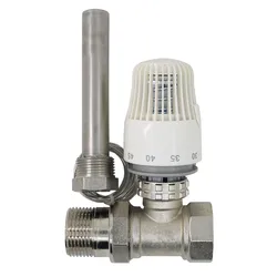 30-70 degree control Floor heating system thermostatic radiator valve M30*1.5 Remote controller 2 way valve DN15 DN20 DN25 DN32