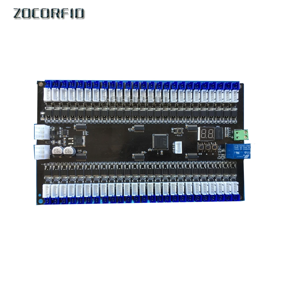 Placa do controlador do armário do armazenamento, fechamento eletrônico do armário, protocolo de relação, o mais novo, 12V, 24V, RS485