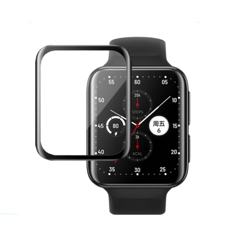 Screen Protector For Oppo Watch 2 42mm / 46mm 3D Curved Full Coverage Soft Edge Film Scratch Resistant Protective Accessories