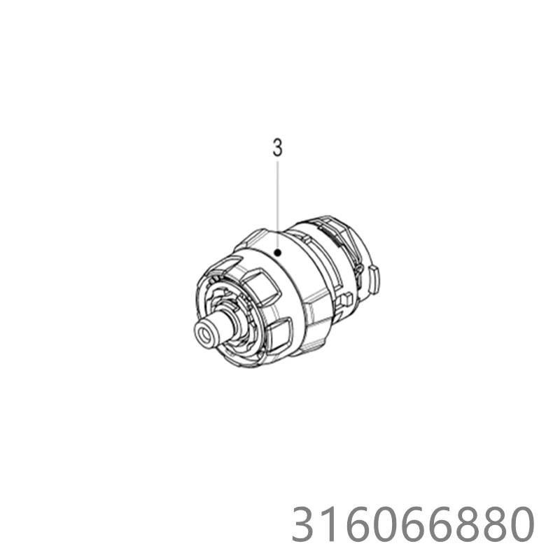 GEARBOX GEAR BOX for METABO PowerMaxxSB12BL SB18LBL 316066880 Power Tool Accessories Electric tools part