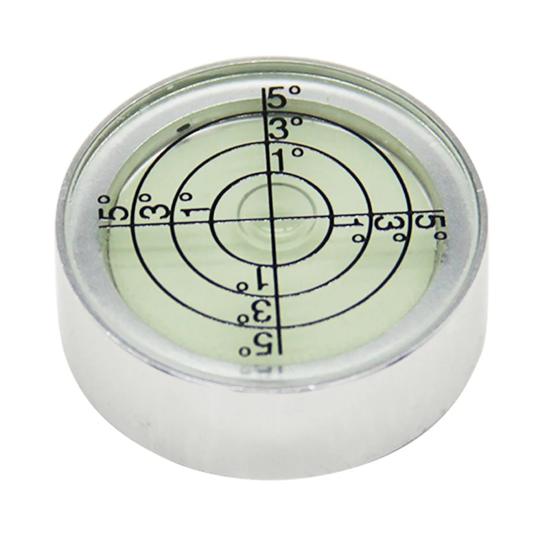 Misuratore di livello universale da 30*10mm bolla orizzontale ad alta precisione mini bolla orizzontale in metallo con perline a bolle orizzontali portatili