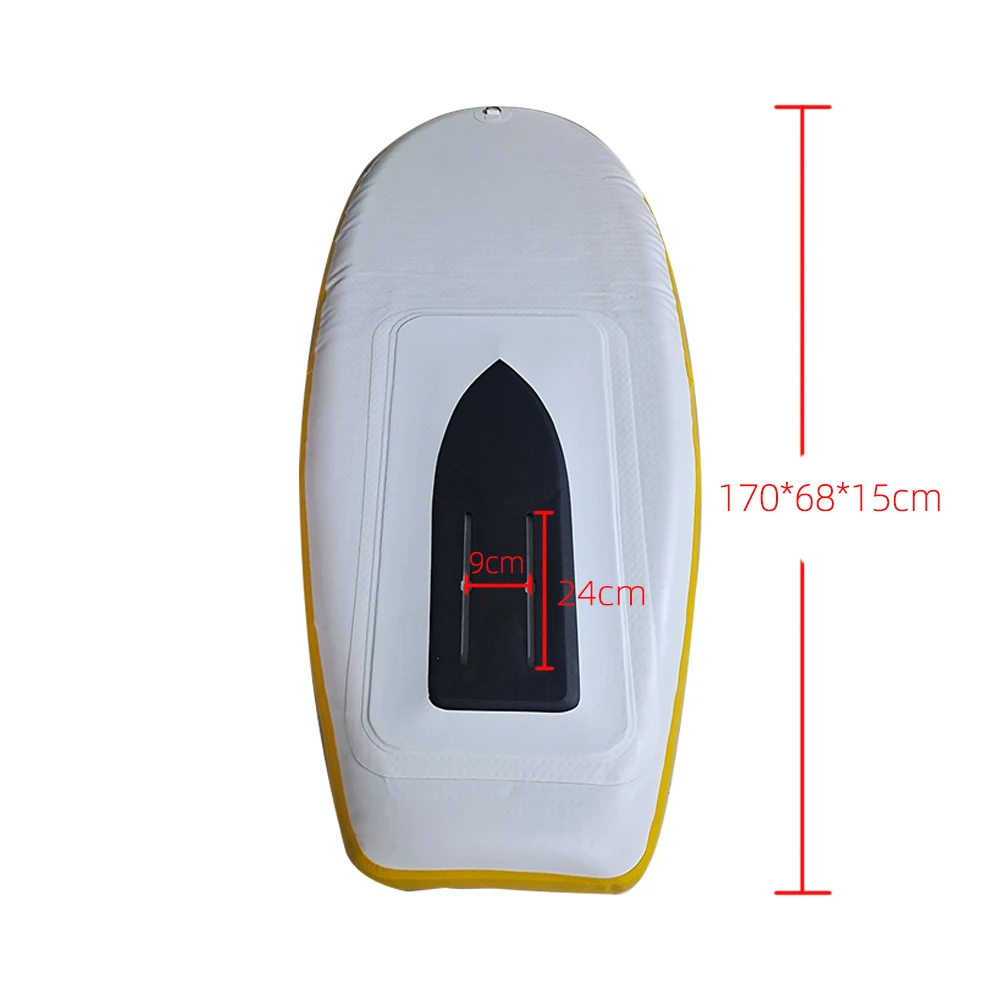 Inflatable Hydrofoil Board Surfboard Kayak Surf set 170*68*15 ''with Backpack,leash,PVC drawn space cloth imported from Korea