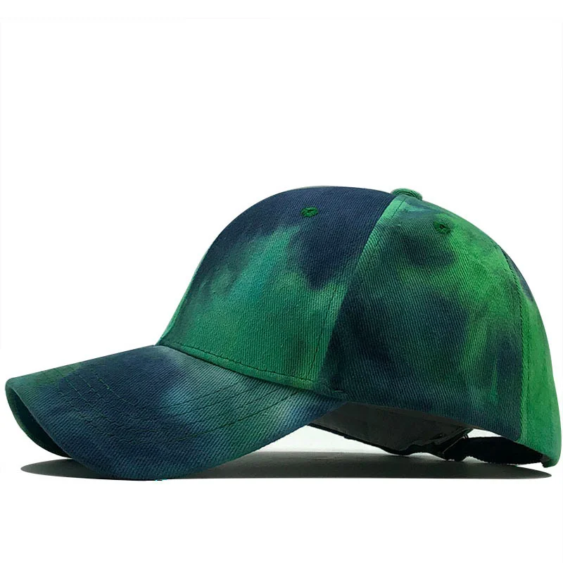 2020 New Camo Unisex Women Men Hats Adjustable green White Color Printing Graffiti All-matching Baseball Cap For Male Female