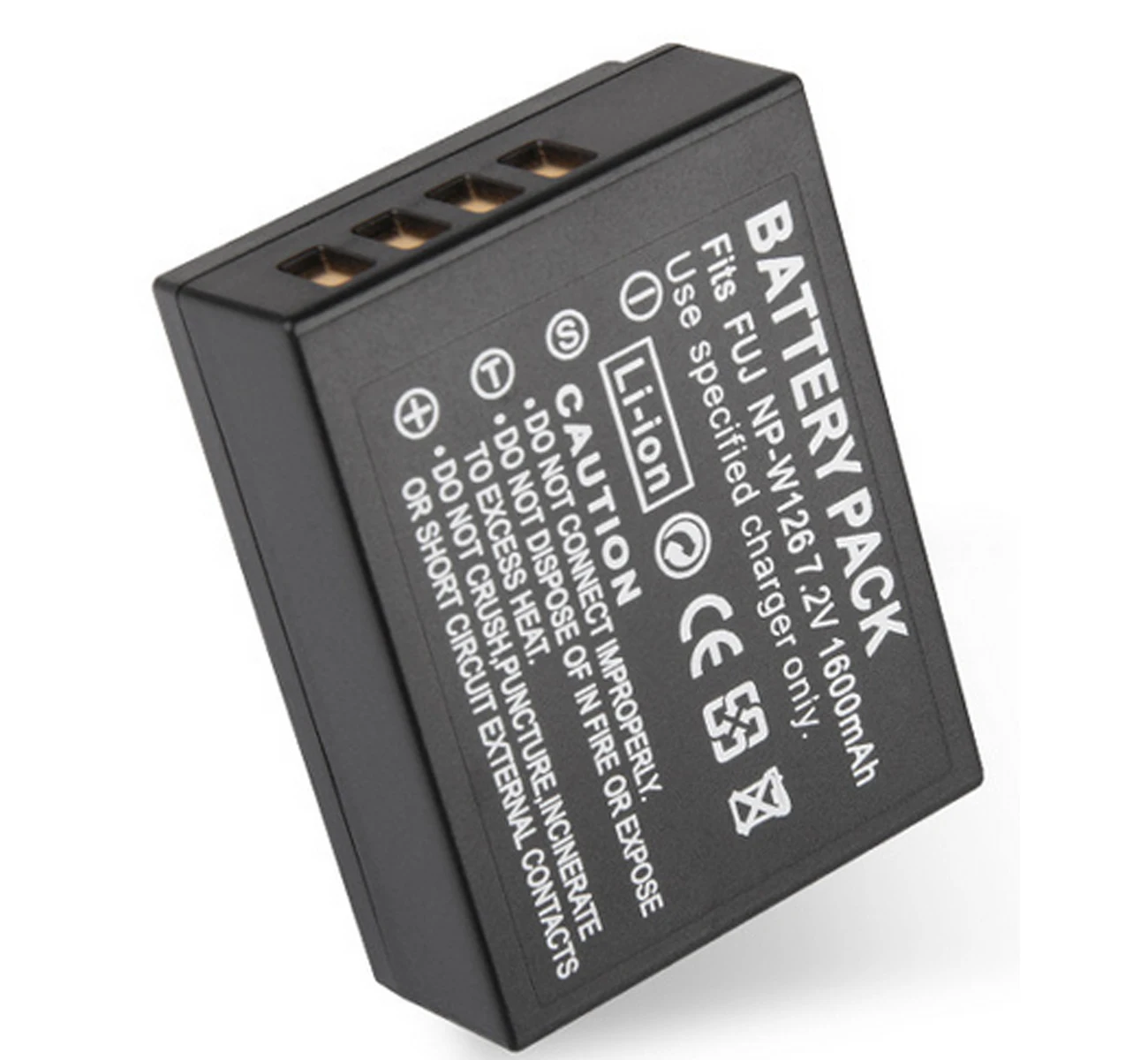 Battery Pack for Fujifilm NP-W126, NPW126, NP-W126S, NPW126S, NP-W 126S Rechargeable Lithium-ion