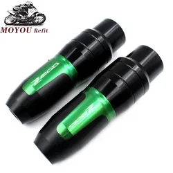 For KAWASAKI Z800 Z 800 2013-2016 Motorcycle CNC Aluminum Frame Crash Pads Exhaust Sliders Crash Protector With logo