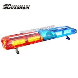 TBD-GA-02525C LED traffic warning lightbar Emergency Warning Light for ambulance Police Lightbar with 100W siren and speaker