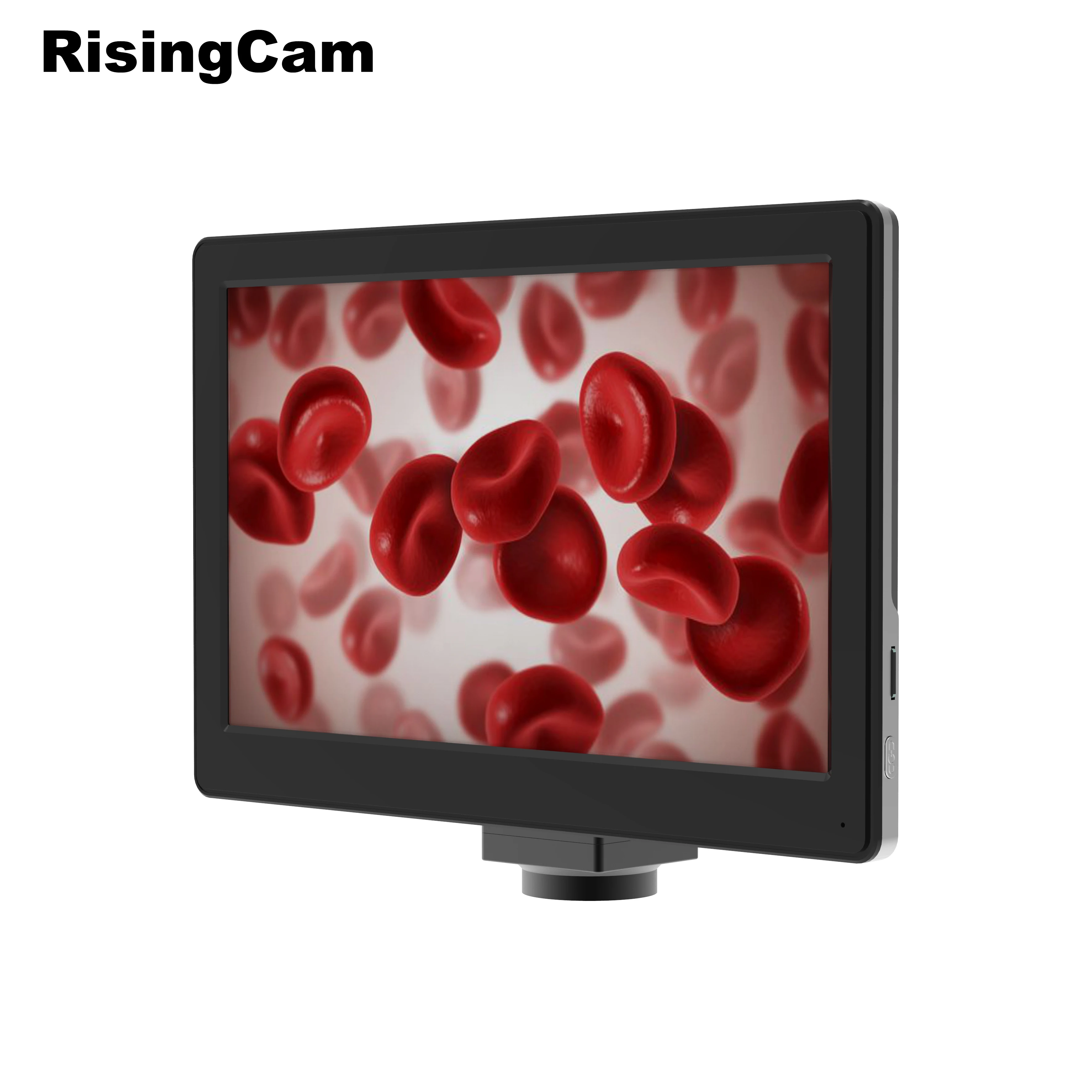 RisingCam 1080P HD C Mount digital Microscope Camera with 9 inch HD LCD Screen