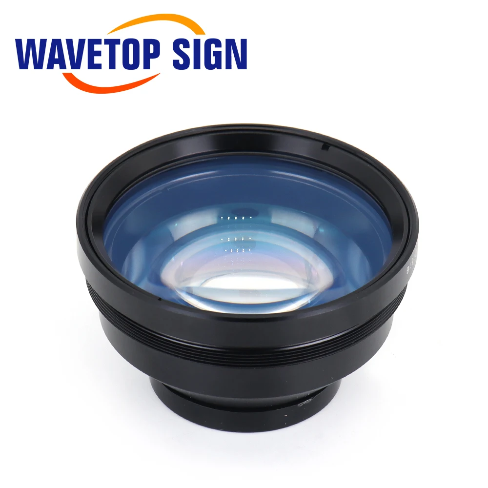 355nm F-theta Scan Lens Field Lens Focal length F100-420mm Scan Field 70x70-300x300 for 355nm UV Laser Marking Machine