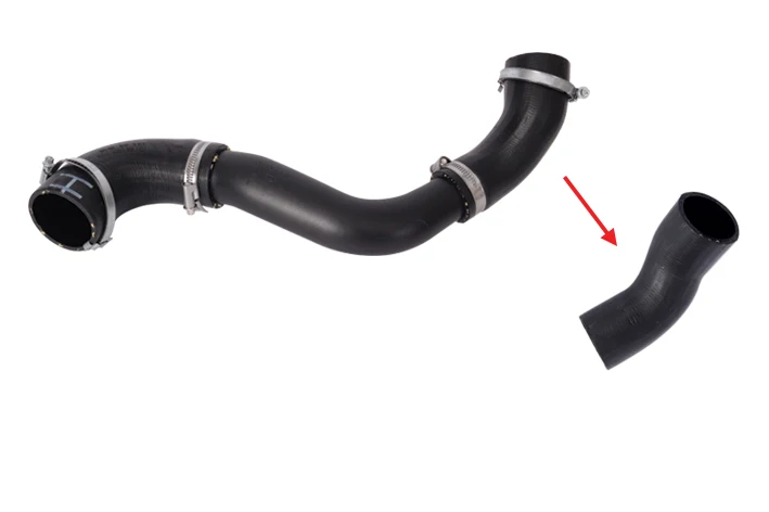 

TURBO HOSE EXCLUDING PLASTIC PIPE HOSE SHOWN WITH ARROW AV616K863AE 1827369 AV616K863AD 1771619