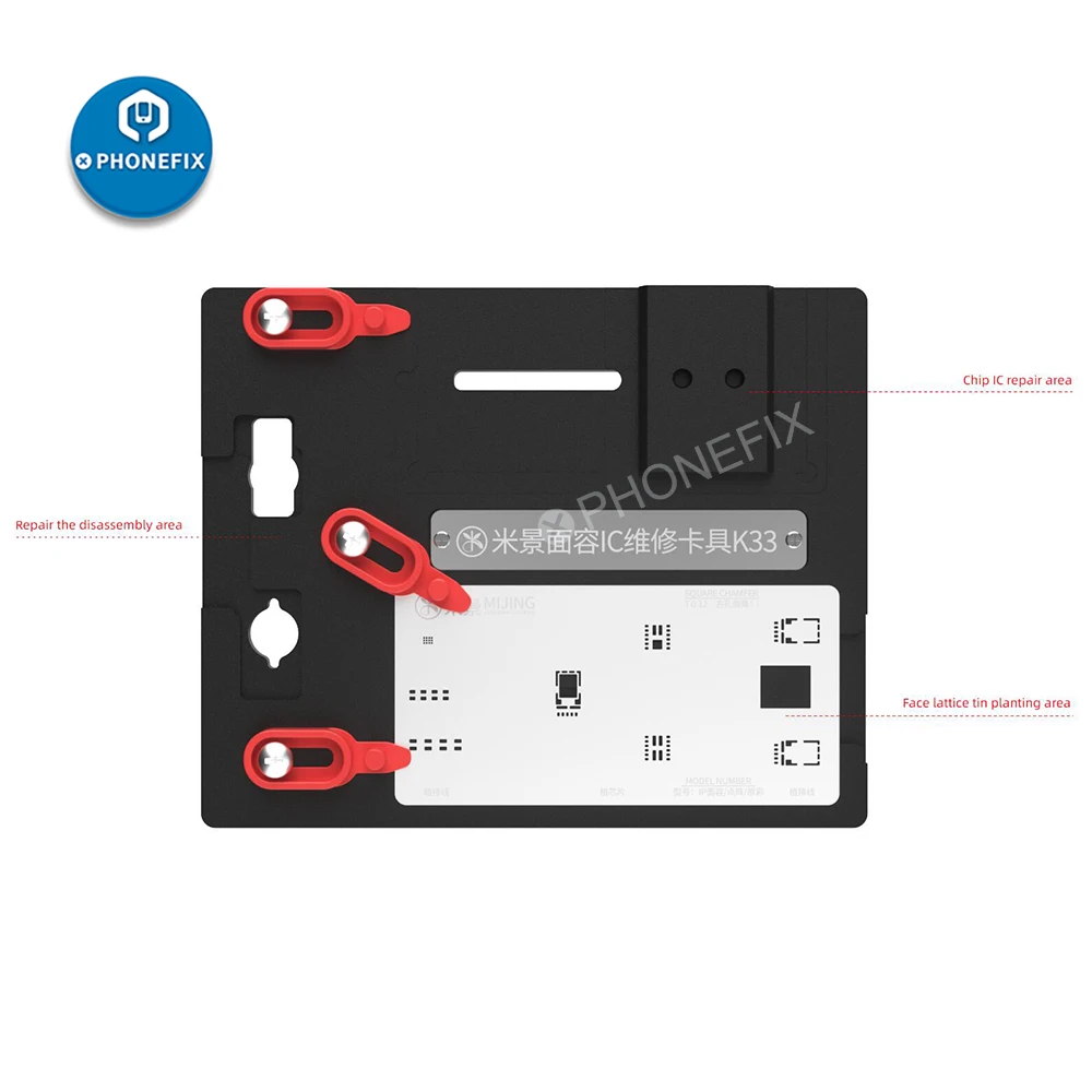 Piattaforma di piantagione di latta di Reballing BGA per Iphone X-11 pro max