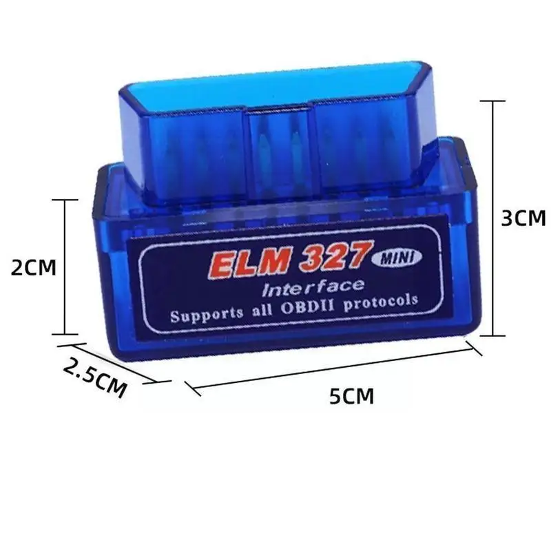 ELM327 Car Fault Bluetooth OBD2 V2.1 V1.5 Automotive Code Diagnostic Scanner 3 Reader Tool Color W8S1