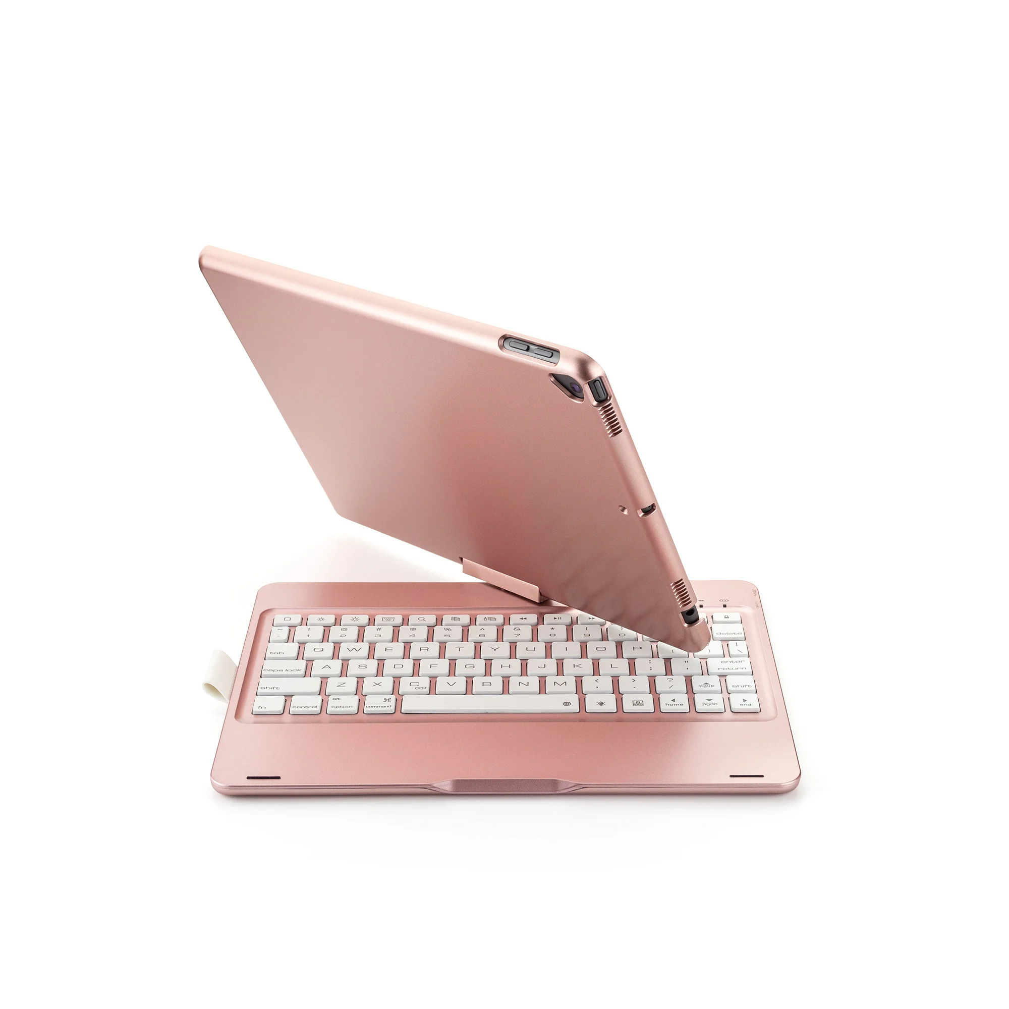 For ipad pro10.2‘’Wireless Bluetooth Keyboard Cover new ipad 10.2 Ultra thin light-emitting 360rotate  keyboard case