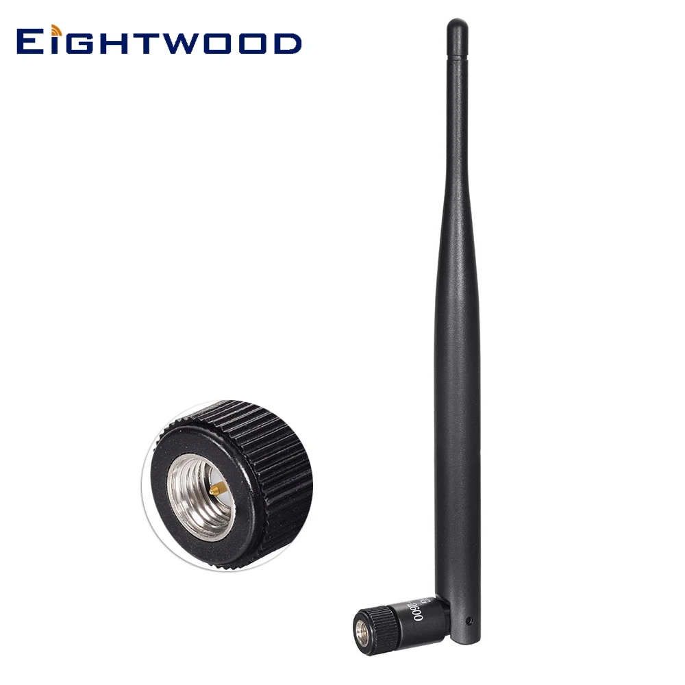 Eightwood SMA Male 2500-2600MHZ 5dbi Fold 5G Antenna for 5G Router