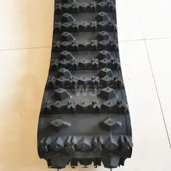 Rubber track for wheelchair truck tractors UTV ATV rubber track system 200x72x24mm