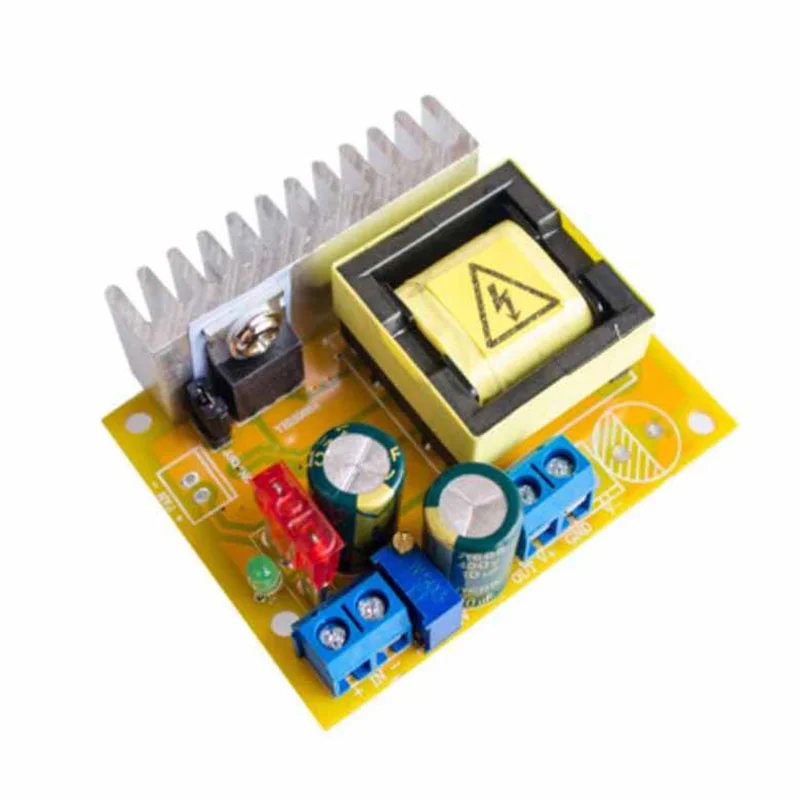 ใหม่ DC-DC Boost Converter 8-32V To 45-390V ZVS Capacitor Charging Board 220V 110V