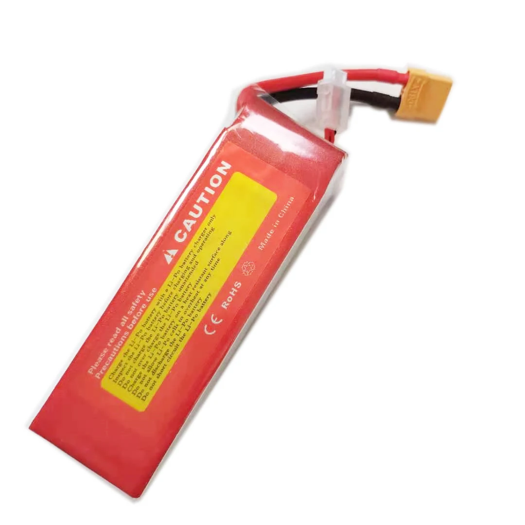 FPV Battery 11.1V 8000mAh 3S High Rate 75C RC Lipo Drone Battery Lithium Helicopter Battery