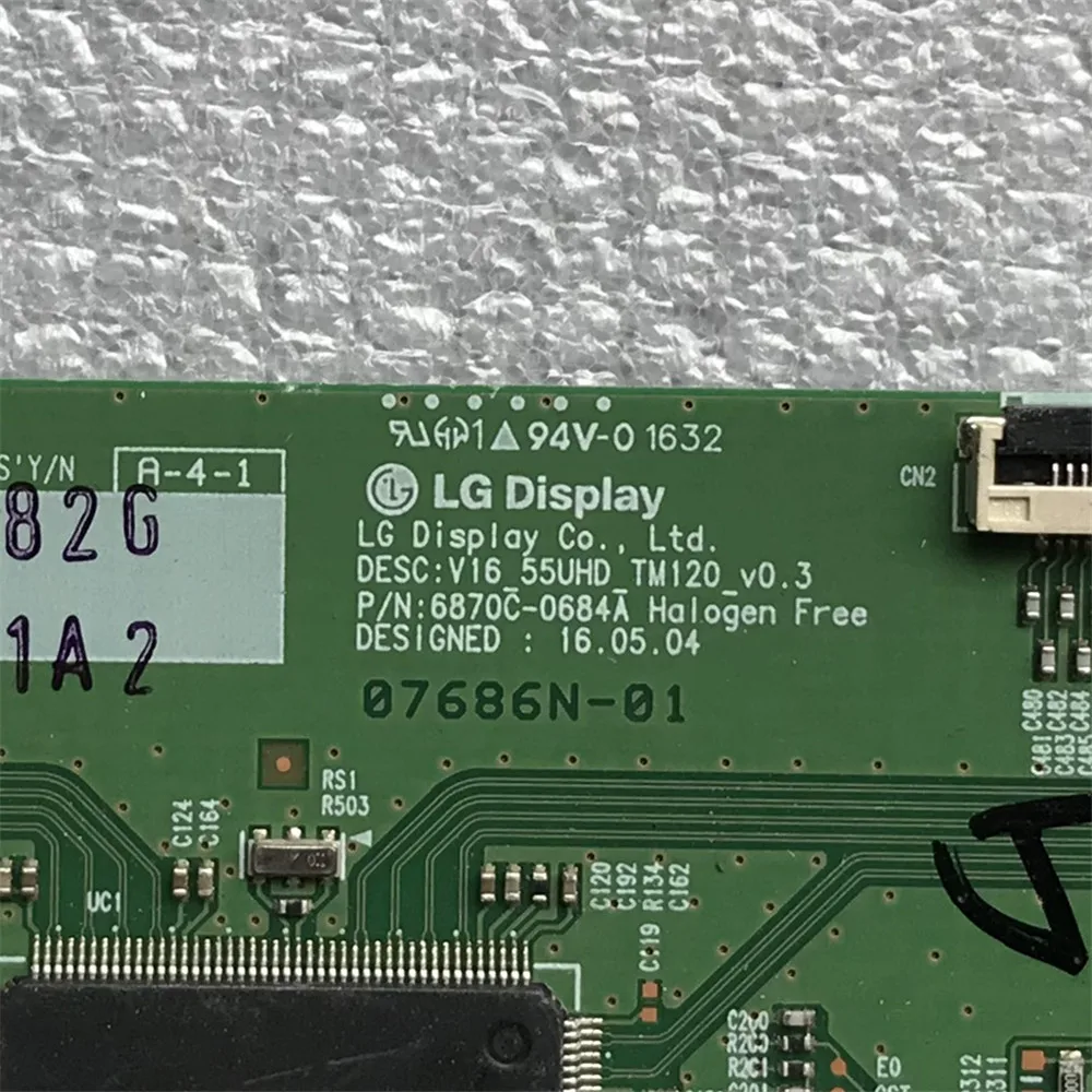 6870C-0684A scheda TCON per TV apparecchiature originali scheda logica LCD scheda logica LCD il Display ha testato la TV T CON