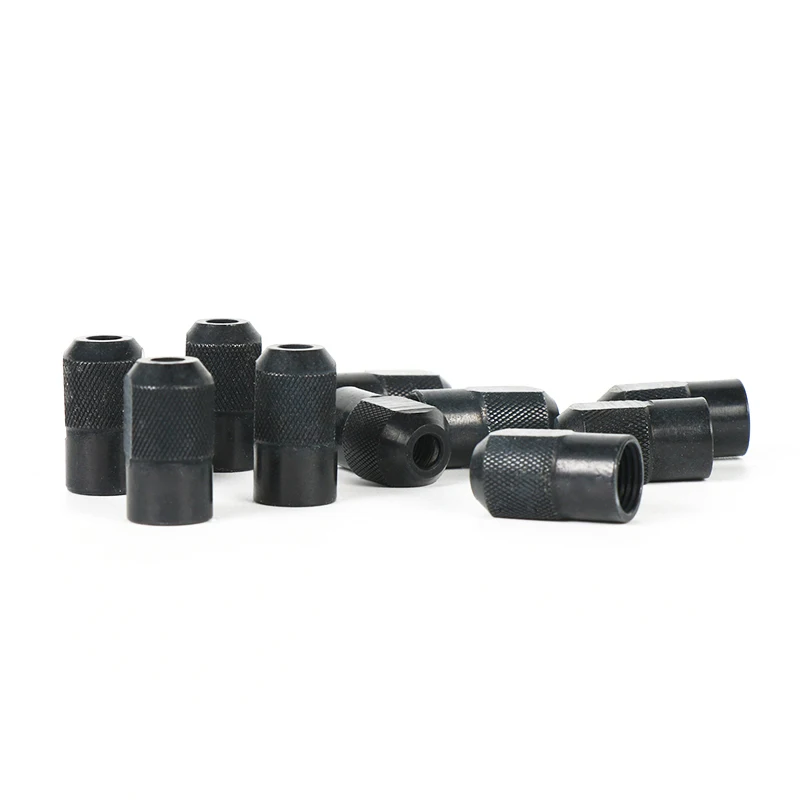 5-10 Stuks Dremel Gereedschap Accessoires Collet Chuck Elektrische Grinder Collets Diamant Roterende Bramen Roterende Gereedschappen Clip Cap Moer