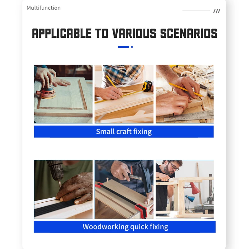 Strumenti di serraggio della cinghia multifunzione morsetto per tubi lavorazione del legno morsetto per utensili a banda regolabile rapido morsetto angolare poligonale in Nylon da 4M