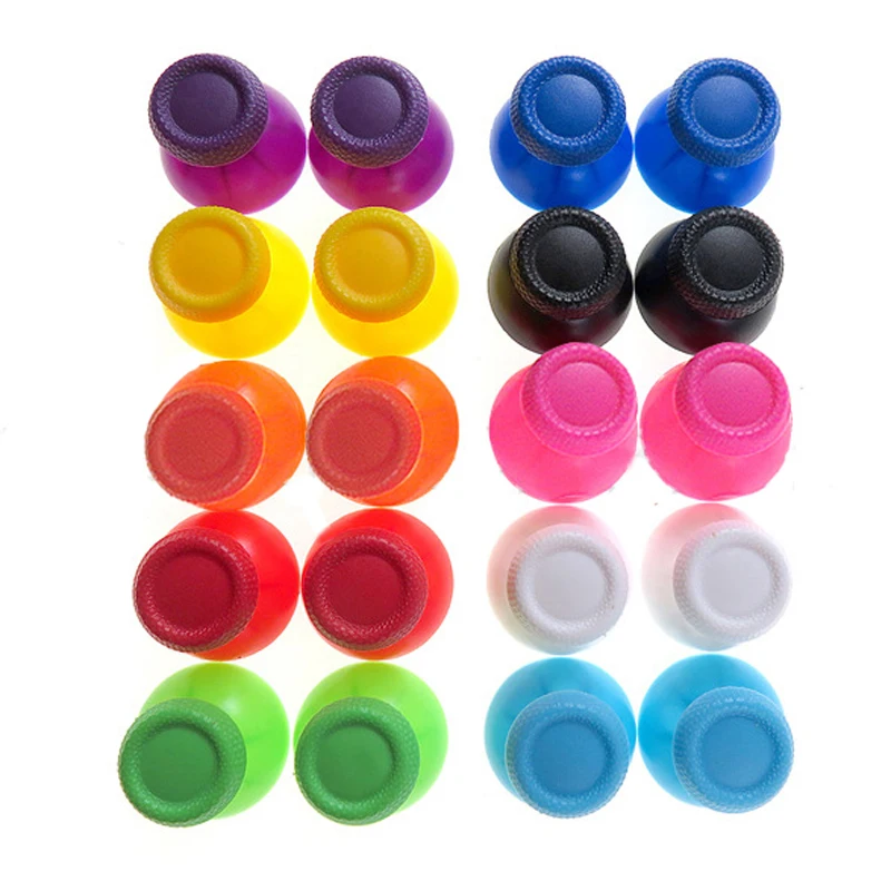 Colorful 3D Analog Joystick thumb stick grip Cap Button Repair Thumbstick Case for Sony PlayStation Dualsense 5 PS5 Controller