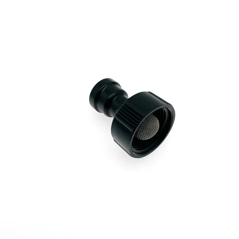 Reverse Osmosis Quick Coupling 3/4 Inch Screw Thread TO 1/4 OD Hose Connection Straight RO Water Plastic Pipe Fitting