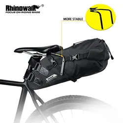 Rhinowalk Bike Bag Pannier Tail Seat Saddle Bag Bracket Rack 5L-13L Portable Bracket Luggage Rack Bike Accessories