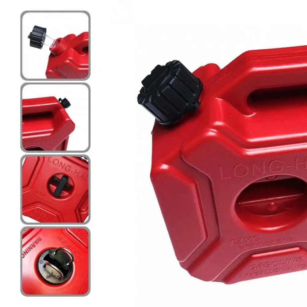 Fuel Tank Anti-ultraviolet Leak-proof Sturdy Anti-static Plastic Car Petrol Can   Gas Can  for Motorcycle