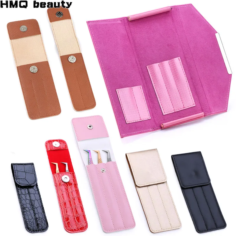 Collection Tweezers holder storage box Eyelash extension tool Eyelashes tweezer Case Cosmetic Tool Storage Box For tweezer kit